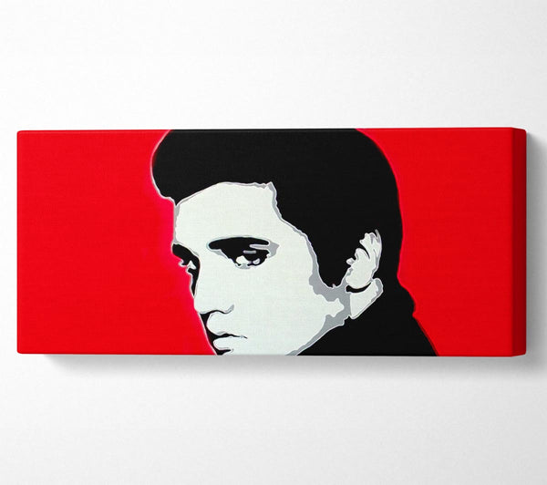 Elvis Portrait Red