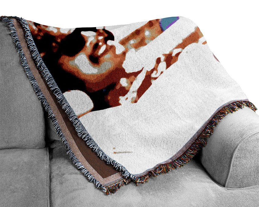 Fear And Loathing In Las Vegas Woven Blanket