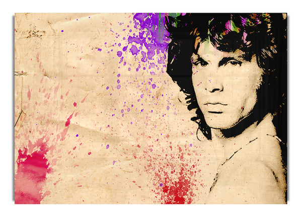 Jim Morrison Colour Splash