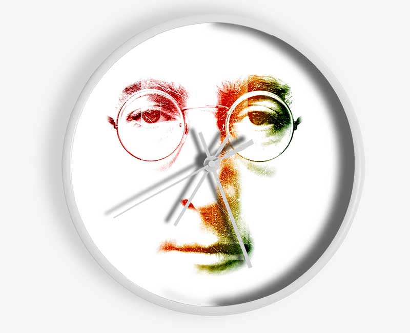 John Lennon Face Clock - Wallart-Direct UK