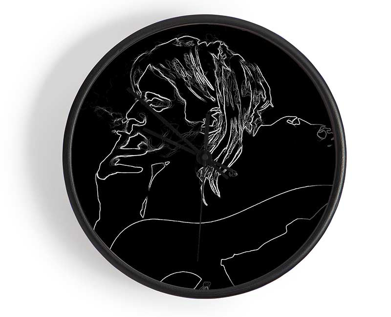 Kurt Cobain Exhale Clock - Wallart-Direct UK