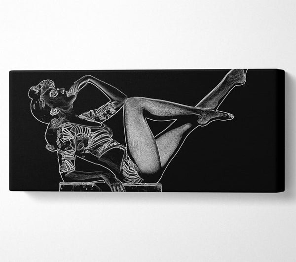 Kylie White On Black