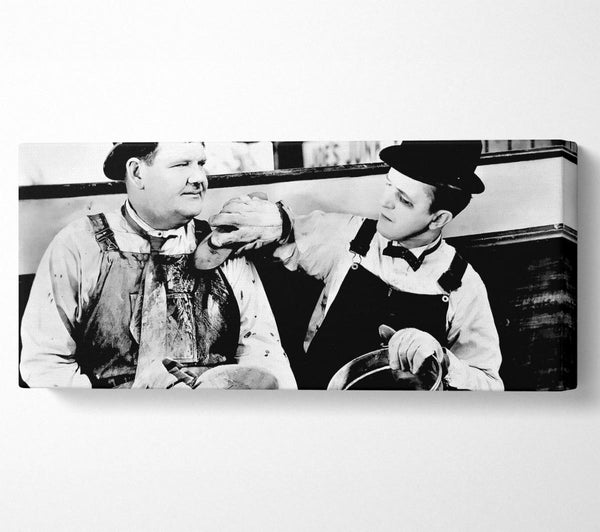 Laurel n Hardy Towed In The Hole