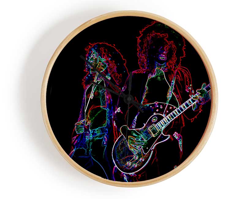 Led Zepplin Clock - Wallart-Direct UK