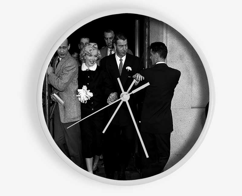 Marilyn Monroe Photography Clock - Wallart-Direct UK