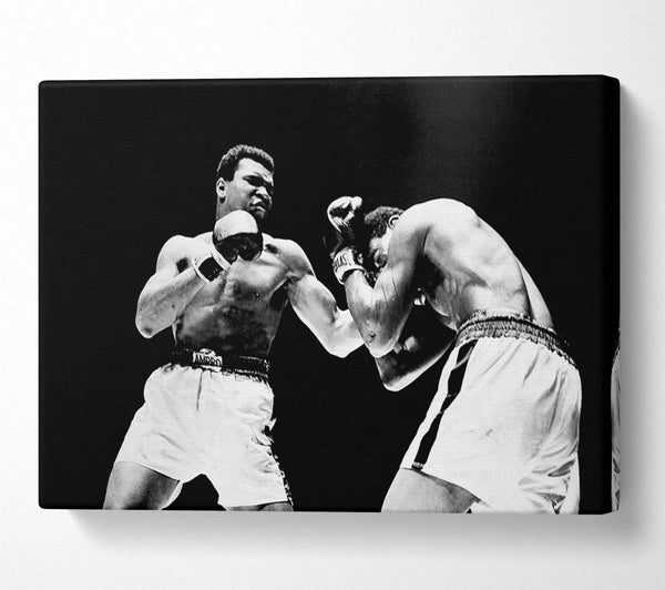  A Canvas Print of Muhammad Ali Fist Of Power Canvas Print