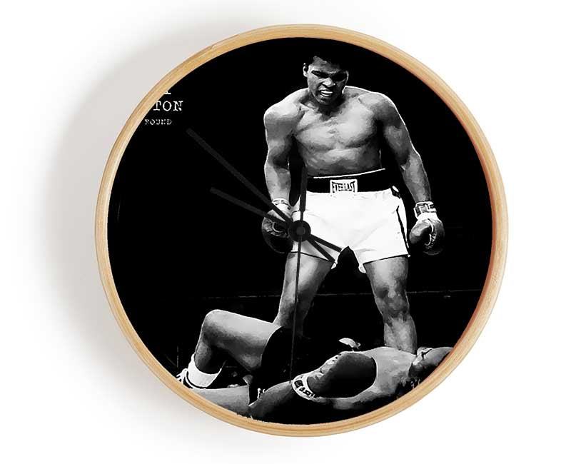 Muhammad Ali Mighty Fist Clock - Wallart-Direct UK