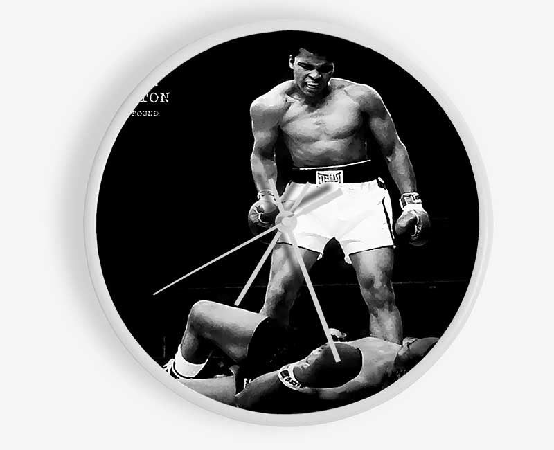 Muhammad Ali Mighty Fist Clock - Wallart-Direct UK