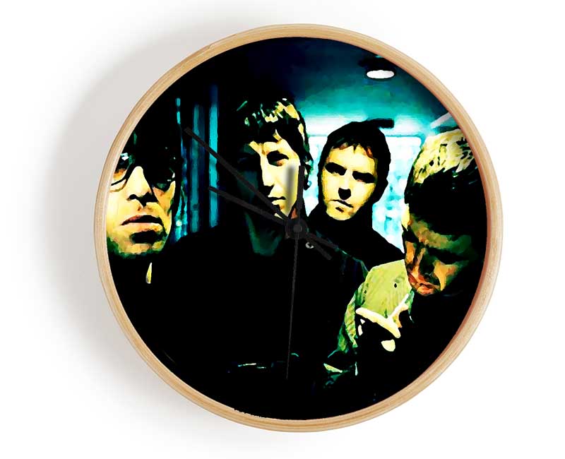 Oasis Lift Liam n Noel Clock - Wallart-Direct UK
