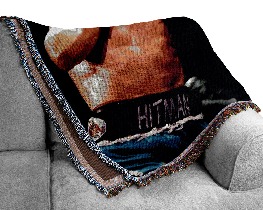 Ricky Hatton Knock Out In The Ring Woven Blanket
