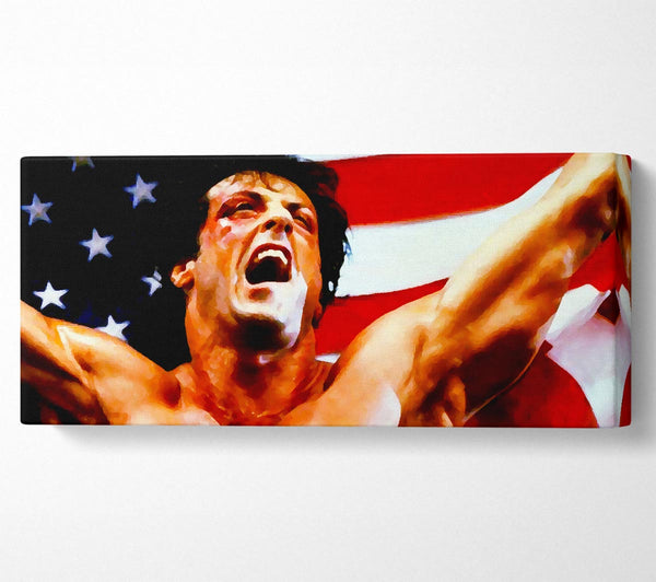 Rocky American Flag