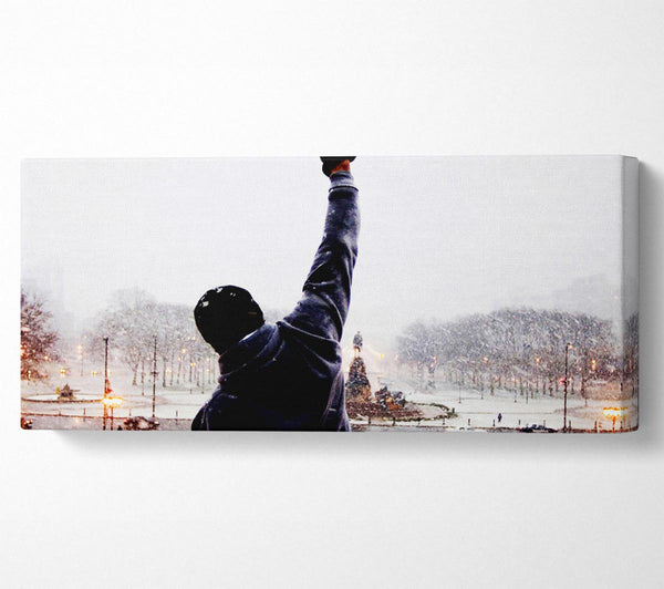 Rocky Balboa On The Steps