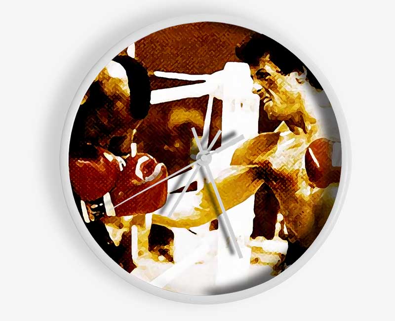 Rocky 3 In The Ring With Mr T Clock - Wallart-Direct UK