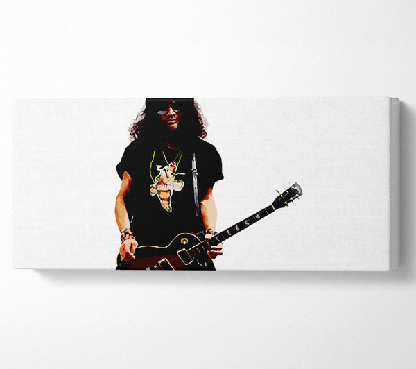 Slash On Guitar Top Hat Colour