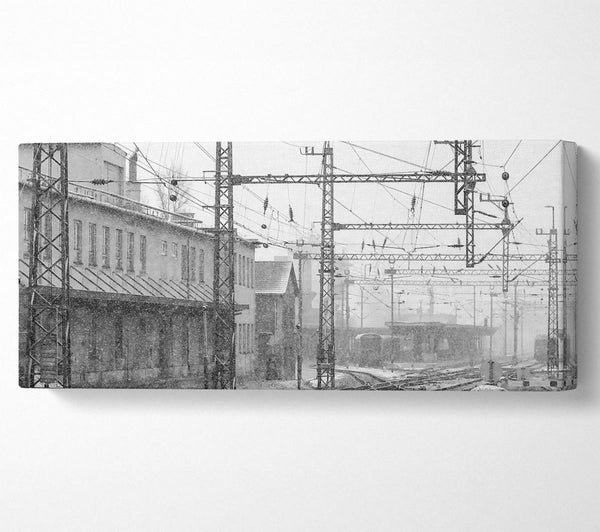 Railwaystation In Winter