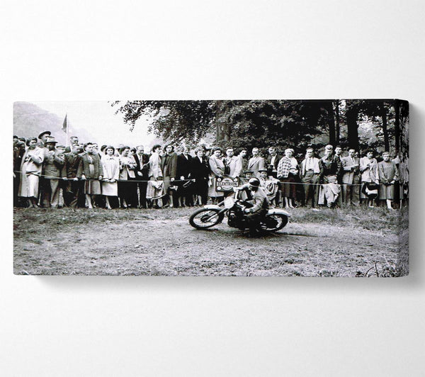 Vintage Motorcross Crowd