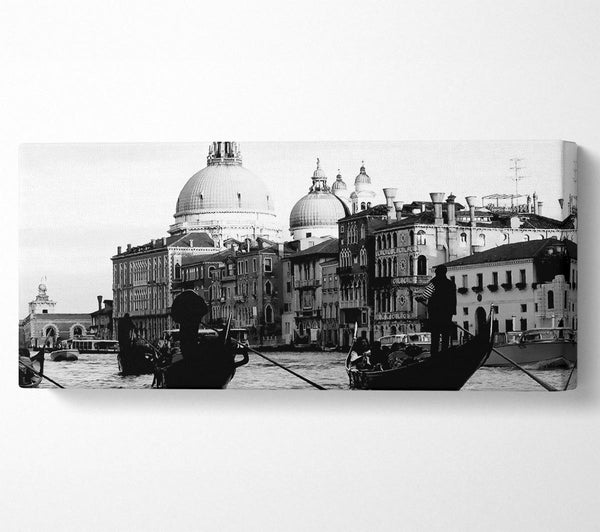 Venice Gondolas B n W