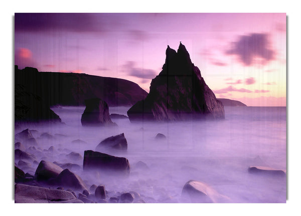 Dusk Cligga Point Cornwall England