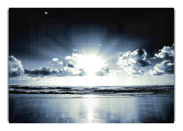 Blue Sunshine On The Beach
