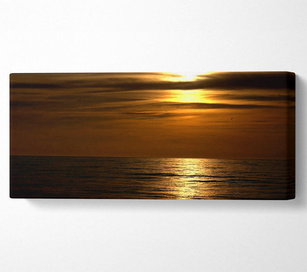Dark Sunset Beach