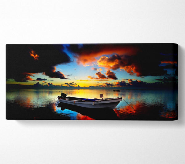 Sunrise Over The Fishing Boat