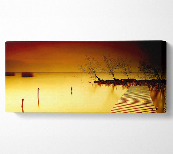 Mystical Boardwalk Yellow
