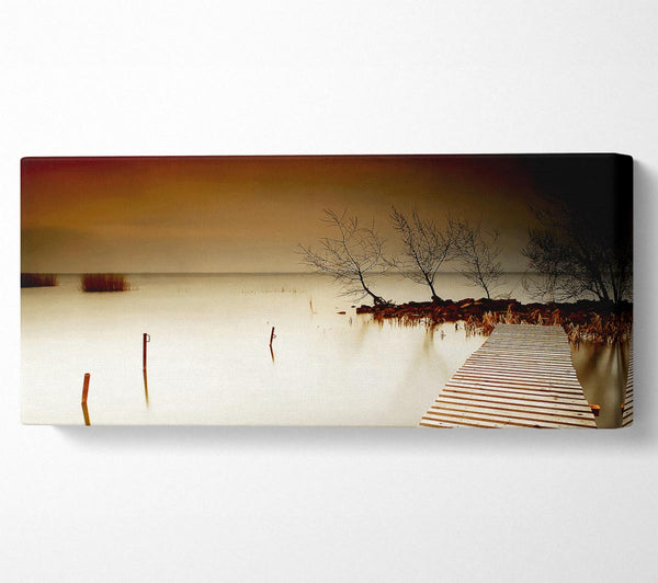 Mystical Boardwalk Brown