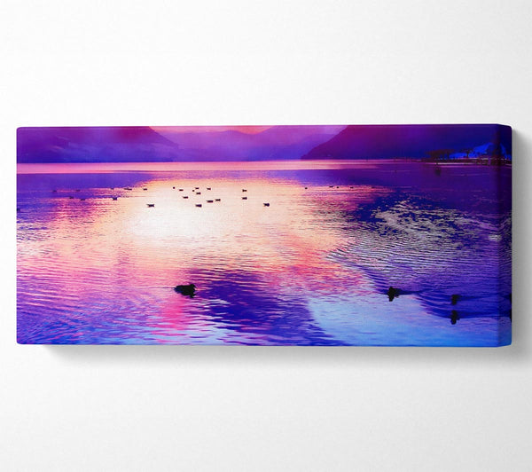 Mountain Lake At Daybreak