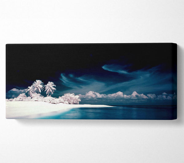 Surreal Hidden Island Blue