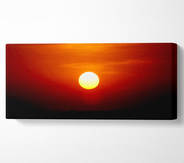 Sun Over The Black Ocean