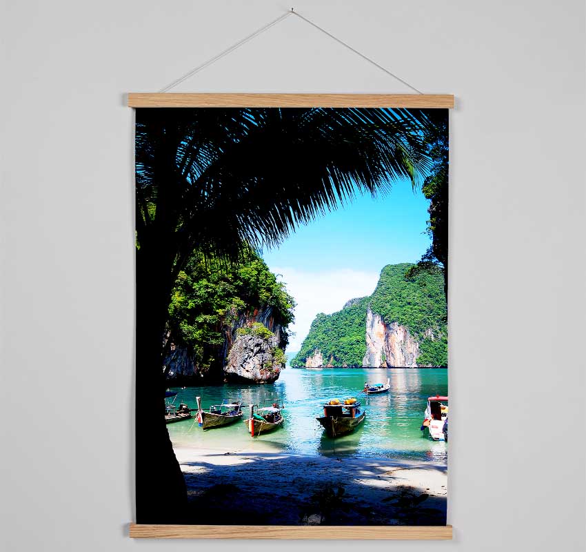 Secret Paradise Hanging Poster - Wallart-Direct UK