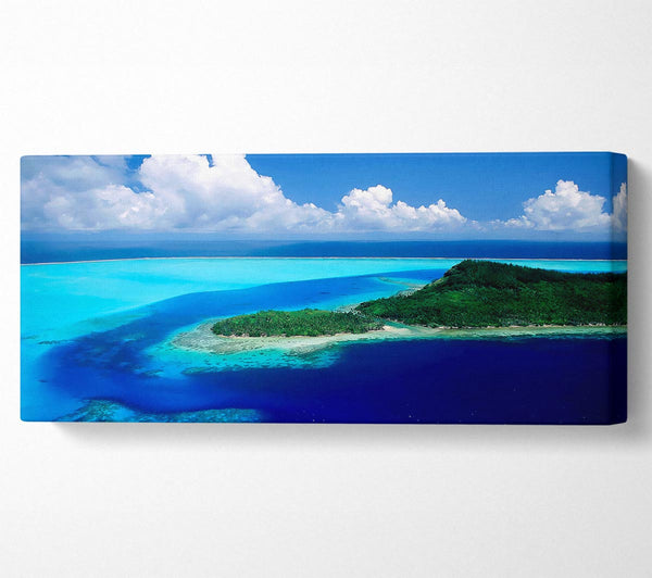 Paradise Island From Above