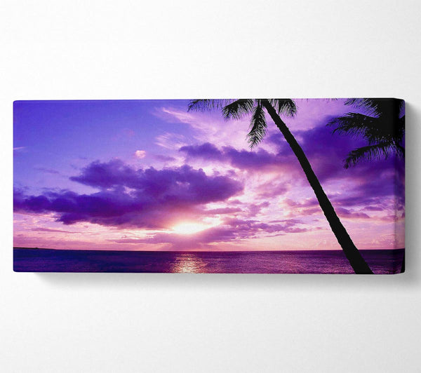 Lilac Pink Ocean Paradise