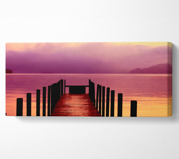 Tranquil Boardwalk Ocean