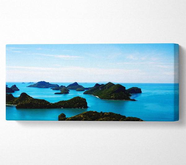 Tranquil Turquoise Rocks