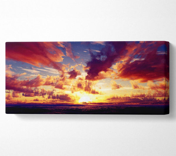 Sunset Ocean Skies