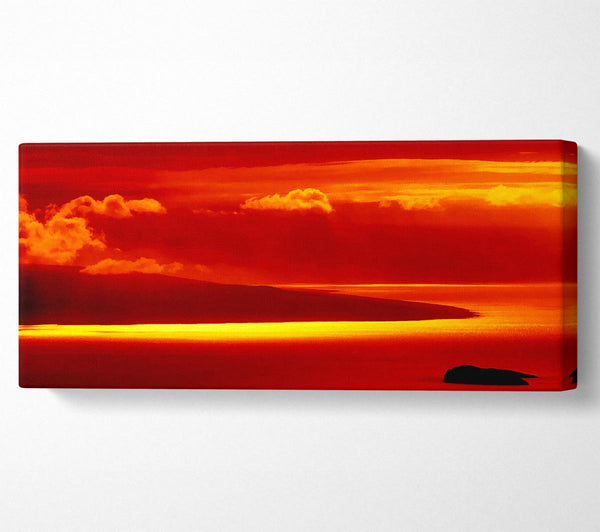 Orange Ocean Glow