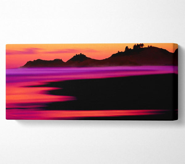 Surreal Red Ocean Nights