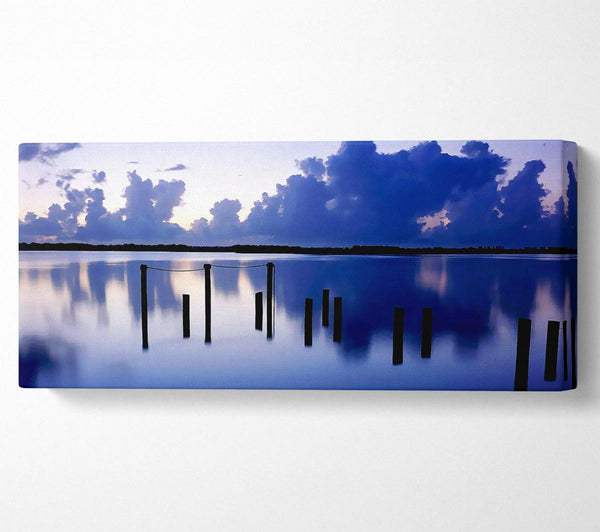 Tranquil Blue Lake