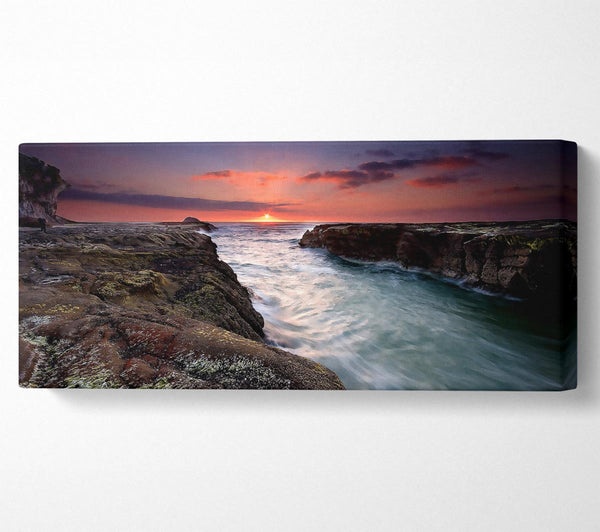 Sunset At Muriwai Beach