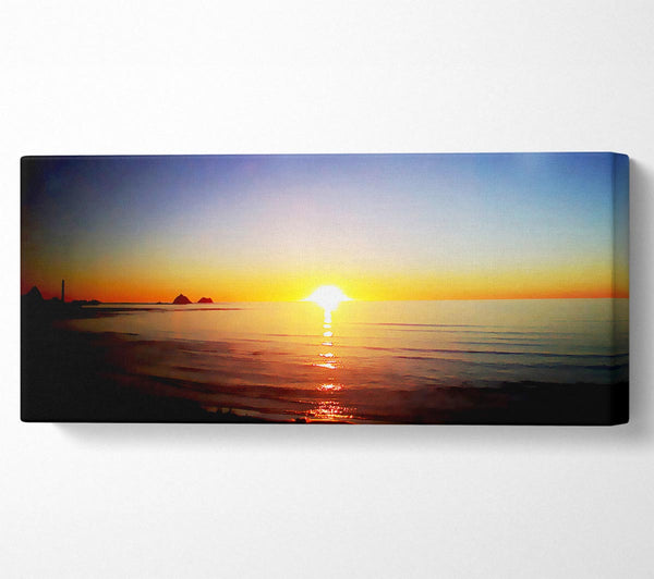 Sun Blaze Around The Ocean