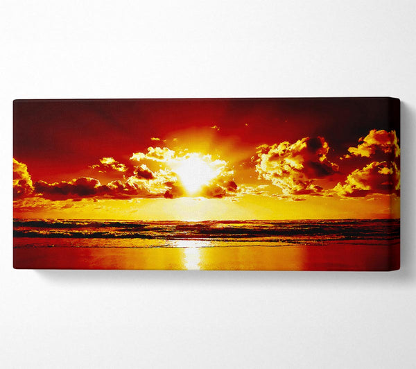 Orange Sunrise Ocean