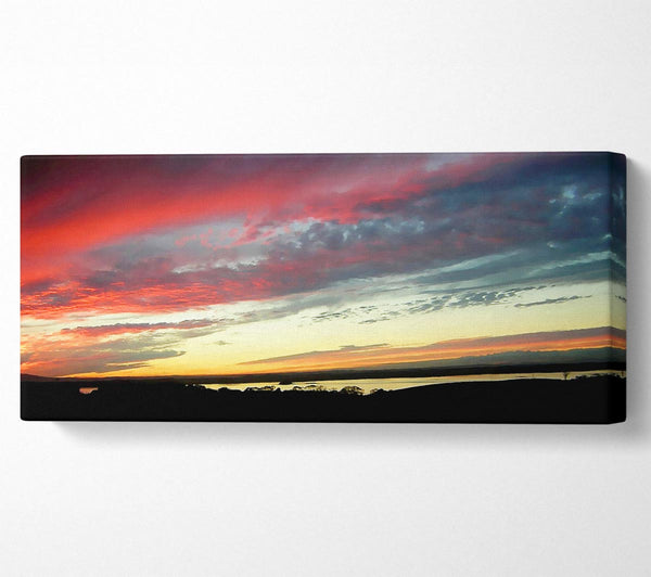 Red Sky At Night Ocean Delight