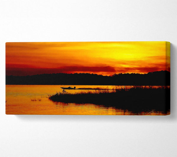 Tranquil Orange Waters