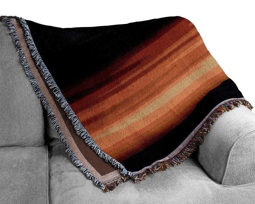 Stunning Ocean Blaze Woven Blanket