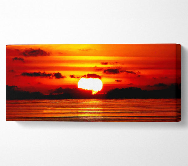 The Red Sunset