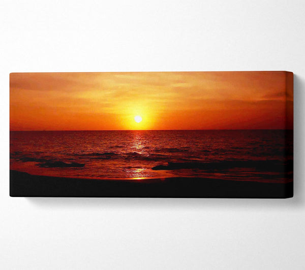 Sunset Ocean Waves