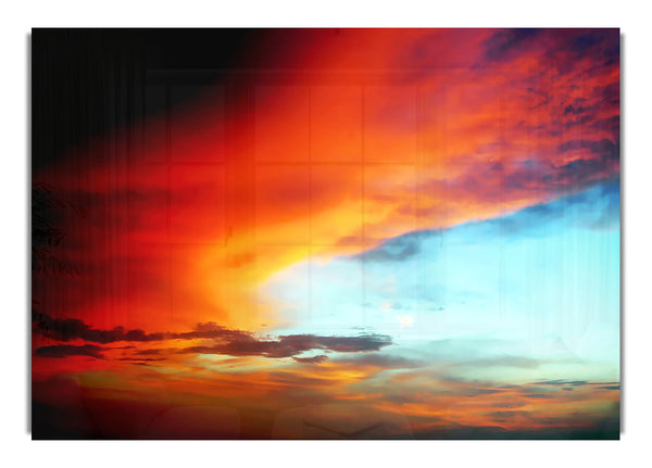 Stunning Red Cloud Formation