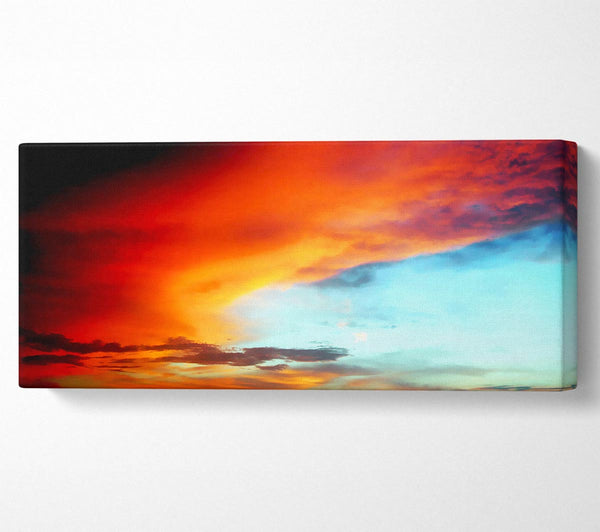 Stunning Red Cloud Formation