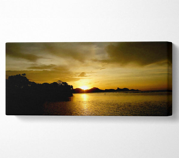 Yellow Sun Reflections